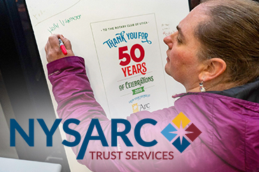 The Arc, Oneida-Lewis Chapter has been awarded $41,500 in grants from the Trustee Management Board of NYSARC Trust Services to support The Arc, Oneida-Lewis’ guardianship and recreation programs.