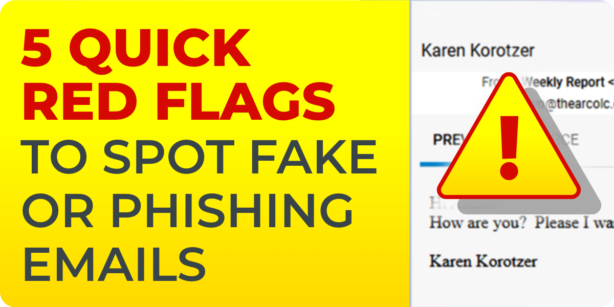 ⚠️ Email Phishing Attempts are on the Rise!